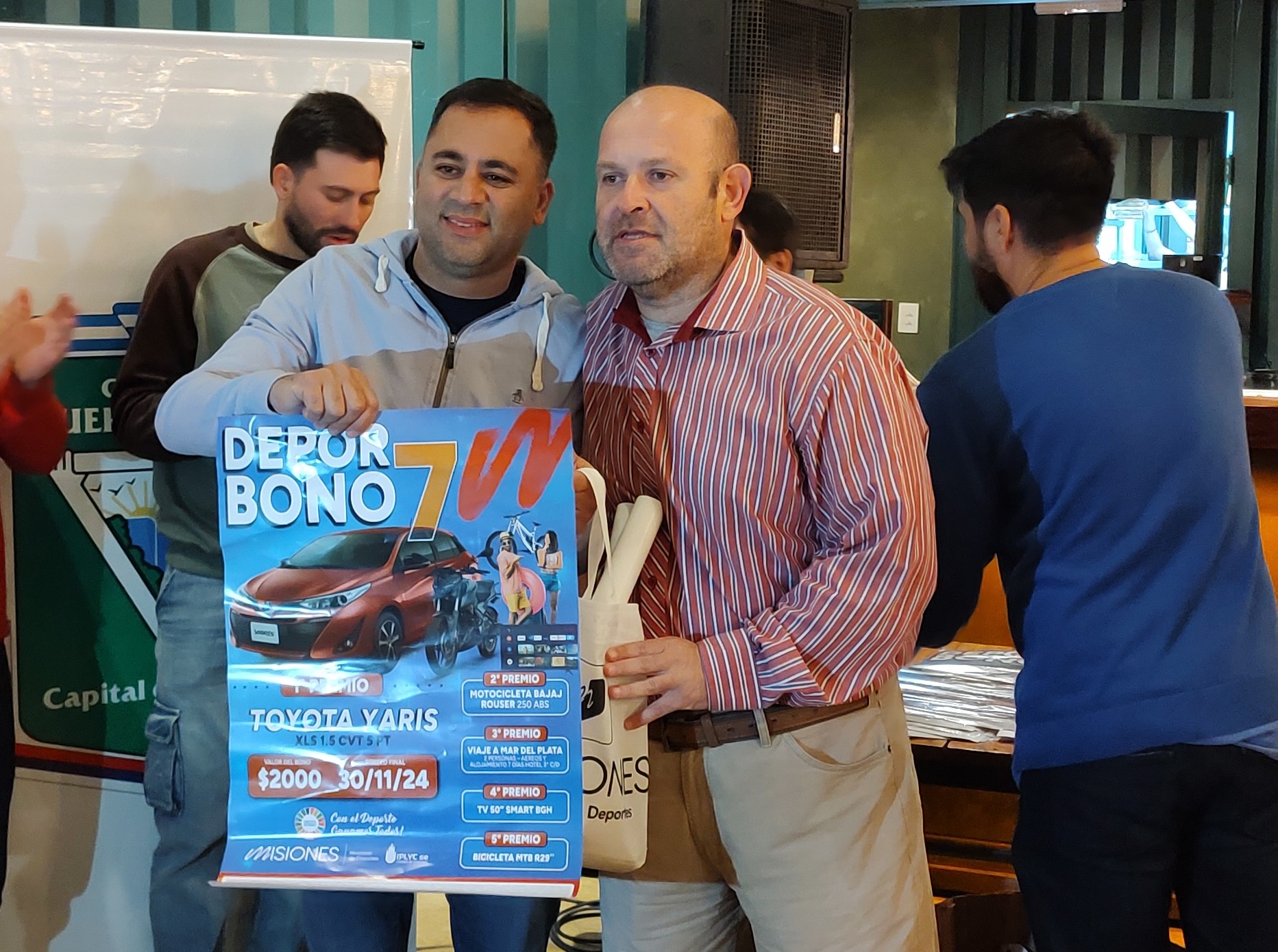 Este sábado se conocerán los ganadores del Deporbono 7