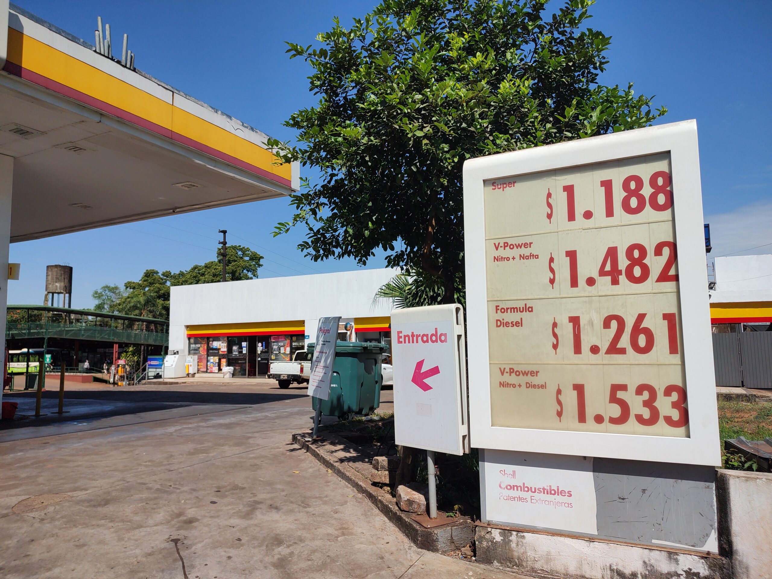 Iguazú: Aumentó el combustible, el gasoil rompió la barrera de los 1.500 pesos por litro