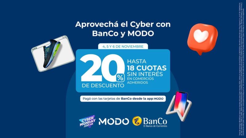 Aprovecha los beneficios pagando con las tarjetas de BanCo este CyberMonday