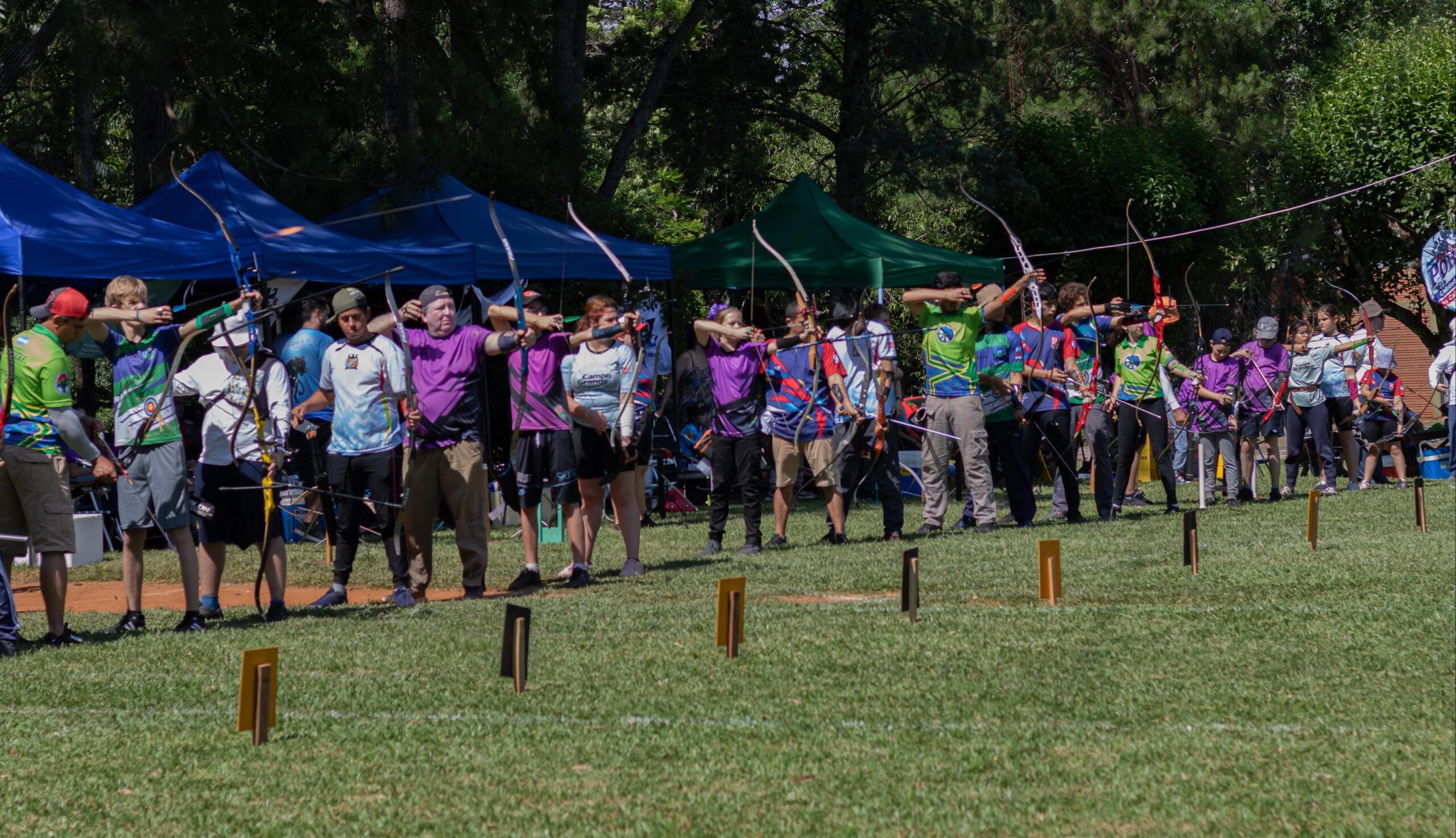 Los atletas de tiro con arco se lucieron en la ultima fecha del año que se disputó en Alem