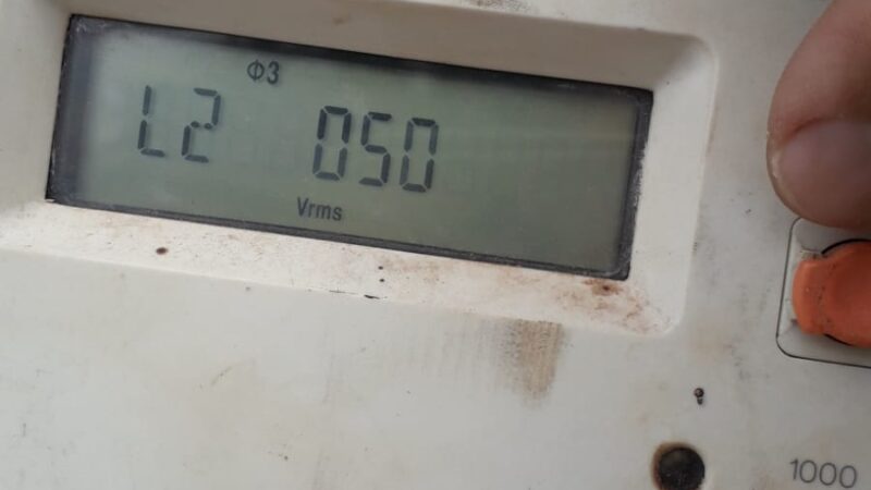 Llegó a registrar el ingreso de solo 50v en su casa, realizó las quejas pero no solucionan el problema