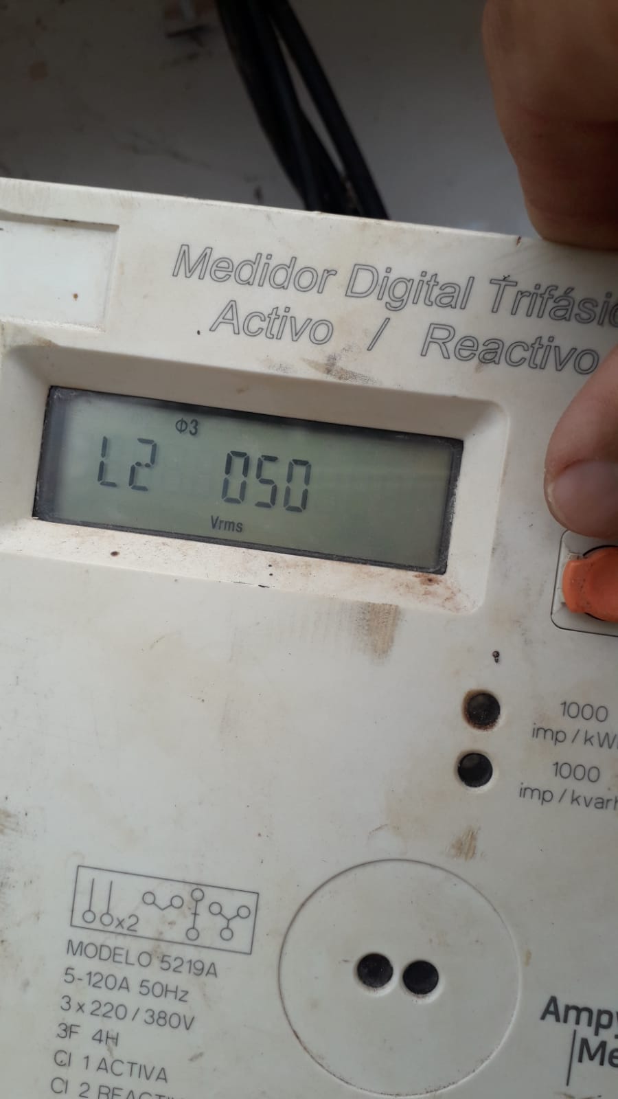 Llegó a registrar el ingreso de solo 50v en su casa, realizó las quejas pero no solucionan el problema