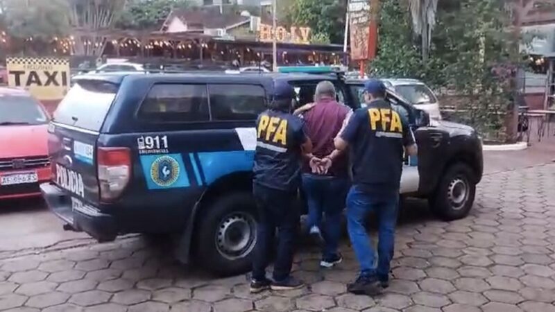 La Policía Federal Argentina detuvo a un prófugo por infracción a la ley de drogas
