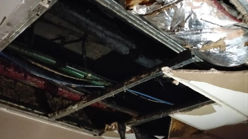 Se registró un principio de incendio en el sector de lavandería de un hotel en Iguazú