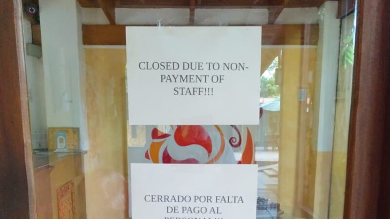 Iguazú: 23 empleados no percibieron sus haberes y están por perder su puesto de trabajo