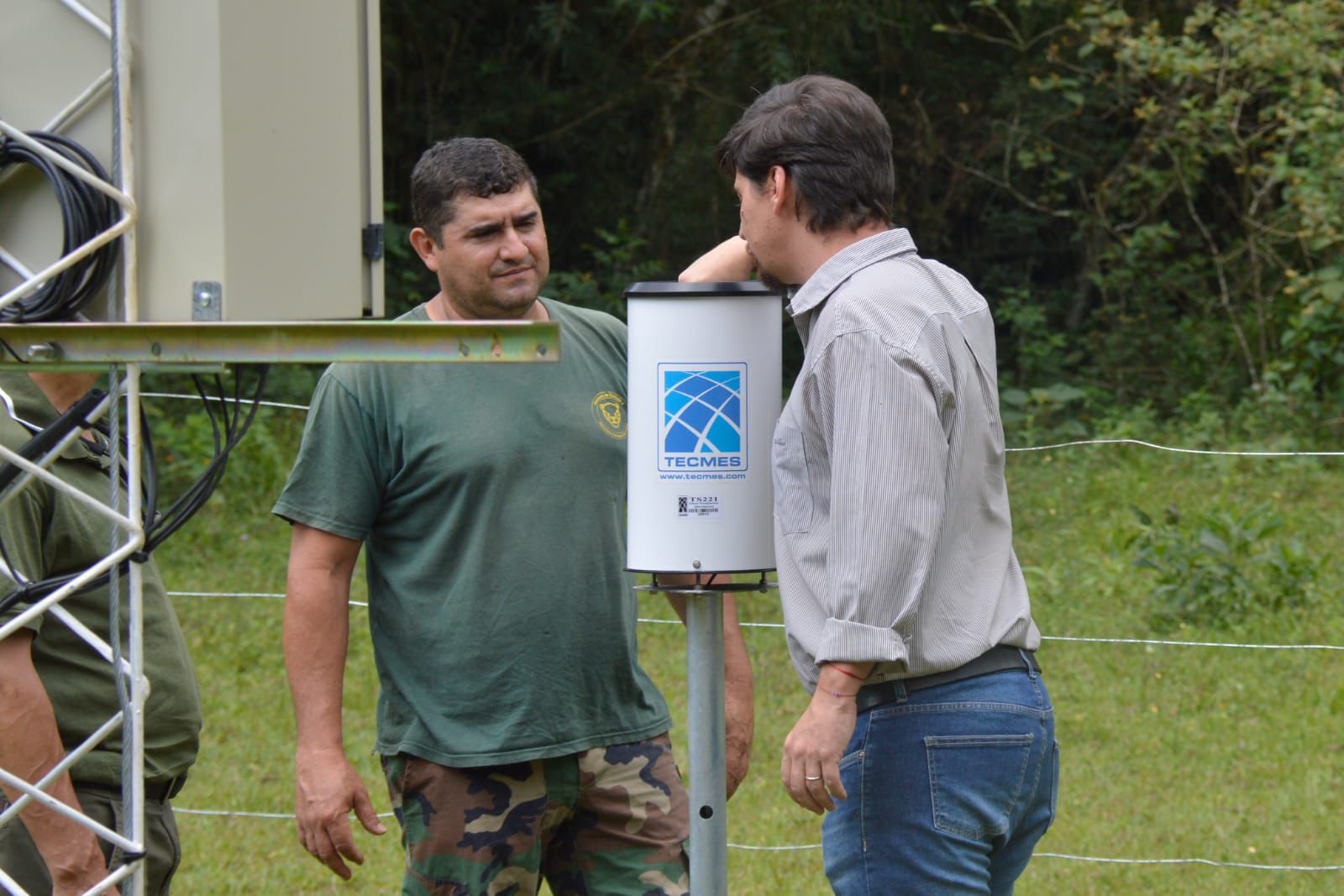 Finalizaron la instalación de la estación meteorológica automatizada en Comandante Andresito