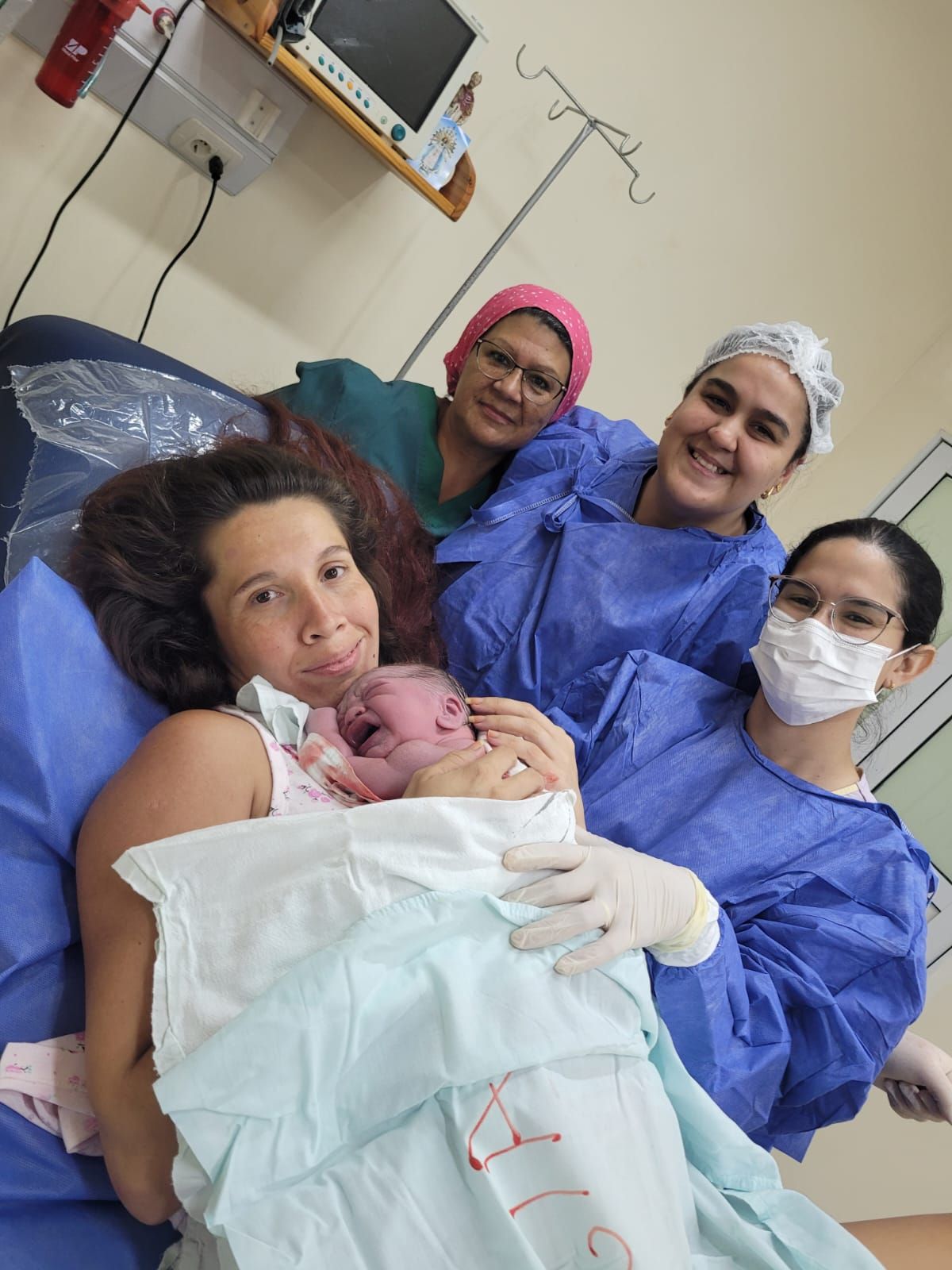 Alexia es la primera bebe nacida en Iguazú este 2025