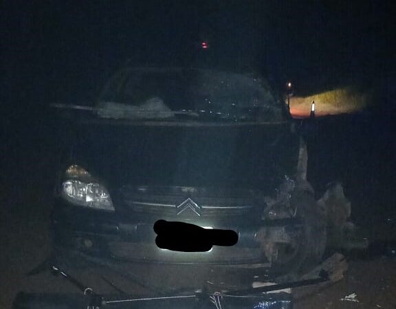 Motociclista falleció al ser atropellado por un automóvil en Paraje Tirica