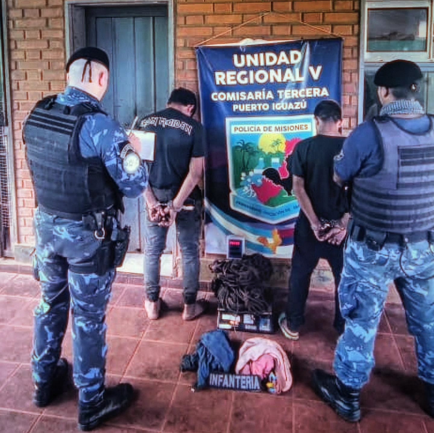 Iguazù: Dos detenidos con casi 30 kilos de cobre extraídos de cables