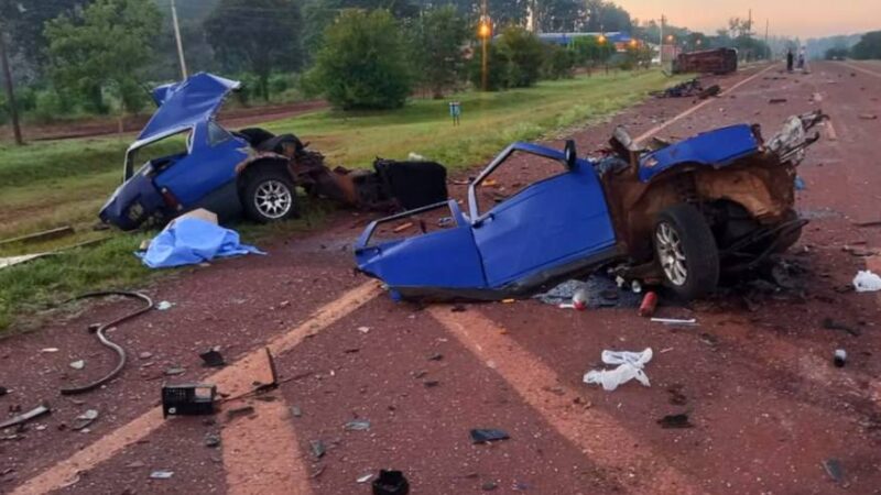 Dos muertos y herido grave tras un siniestro vial en Wanda