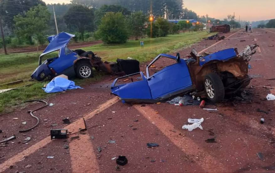 Dos muertos y herido grave tras un siniestro vial en Wanda