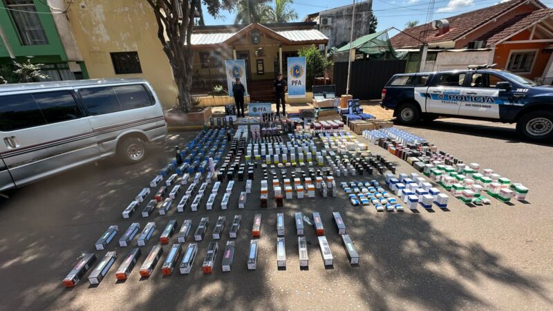 Secuestraron más de 72 millones de pesos en contrabando
