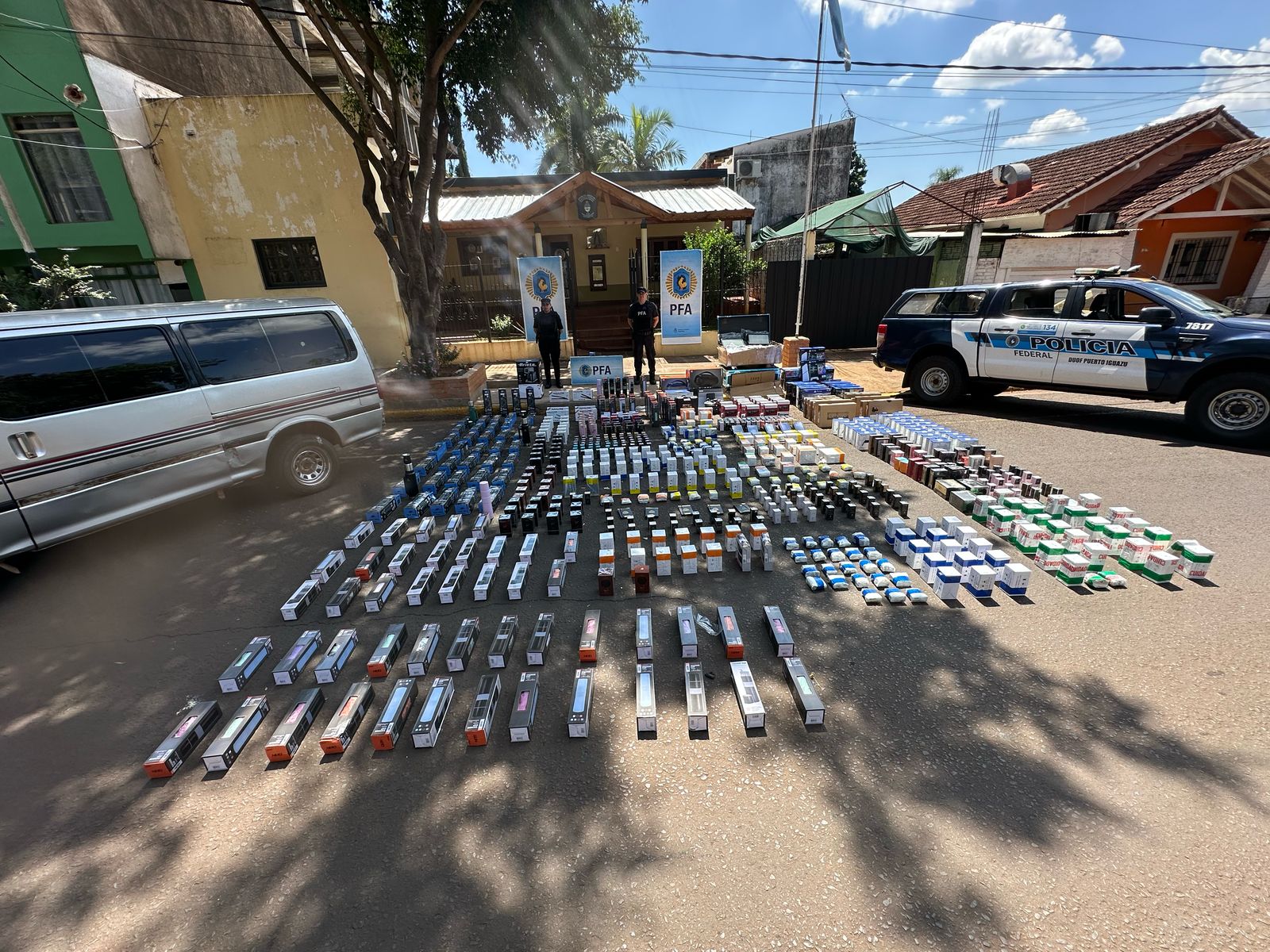 Secuestraron más de 72 millones de pesos en contrabando