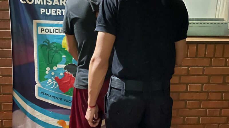 Puerto Iguazú: Tras un robo a mano armada atraparon a «Leca»