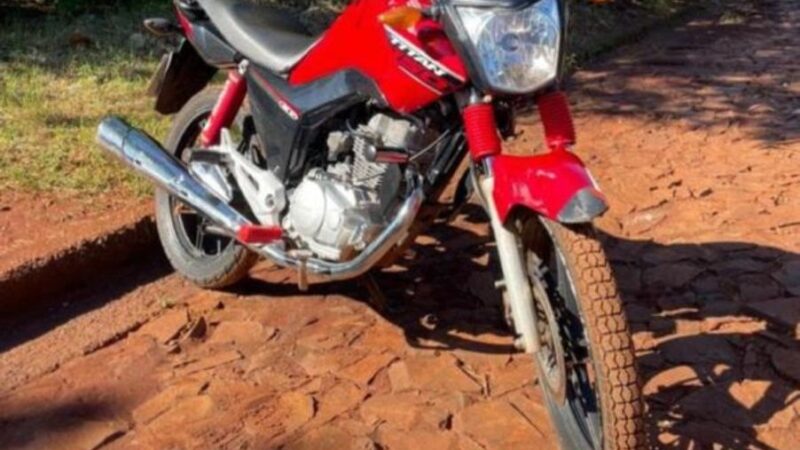 Wanda: Lo abordaron en la ruta y le robaron la motocicleta a punta de pistola