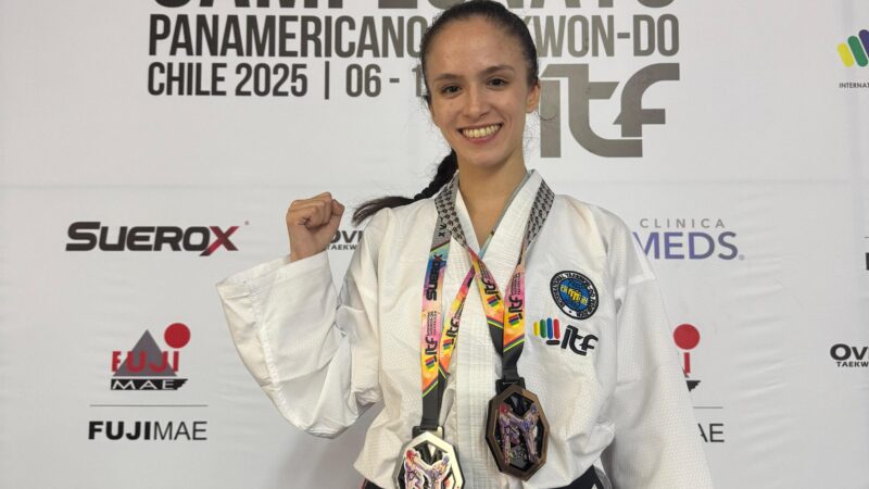 Atleta Iguazuense se lucio en el Campeonato Panamericano de Taekwon-do en Chile