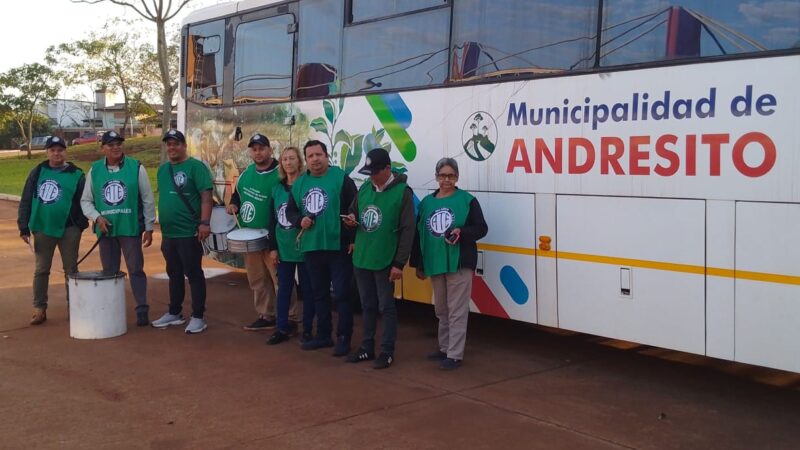 Andresito: Empleados municipales exigen un incremento salarial de 30%
