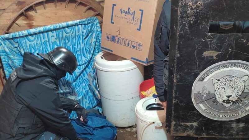 Iguazú: Arrestaron a Pajarito el presunto jefe de una banda de ladrones