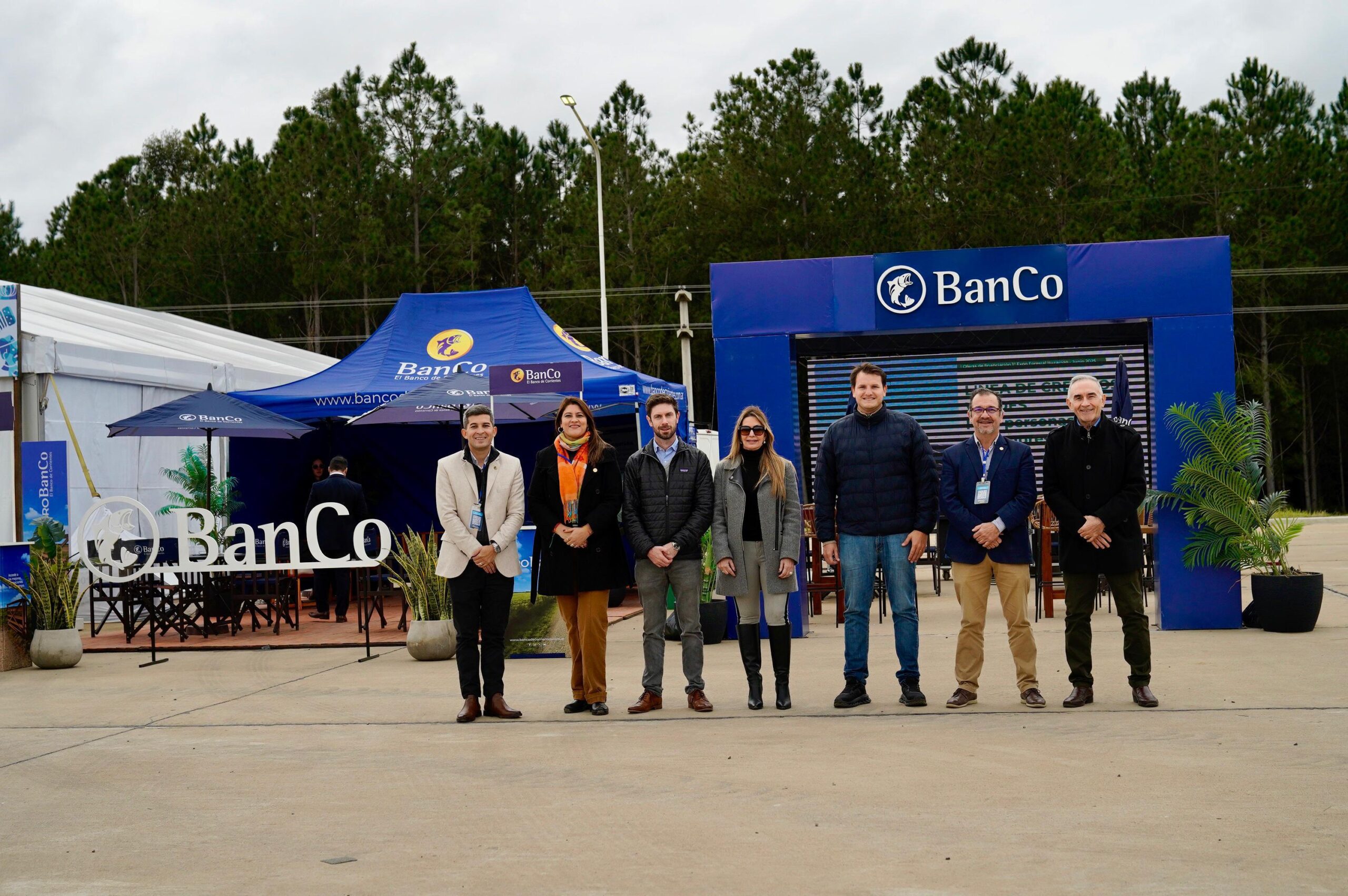 El Banco de Corrientes acompaña el desarrollo productivo con una fuerte presencia en la 1ª Expo Foresto Industrial