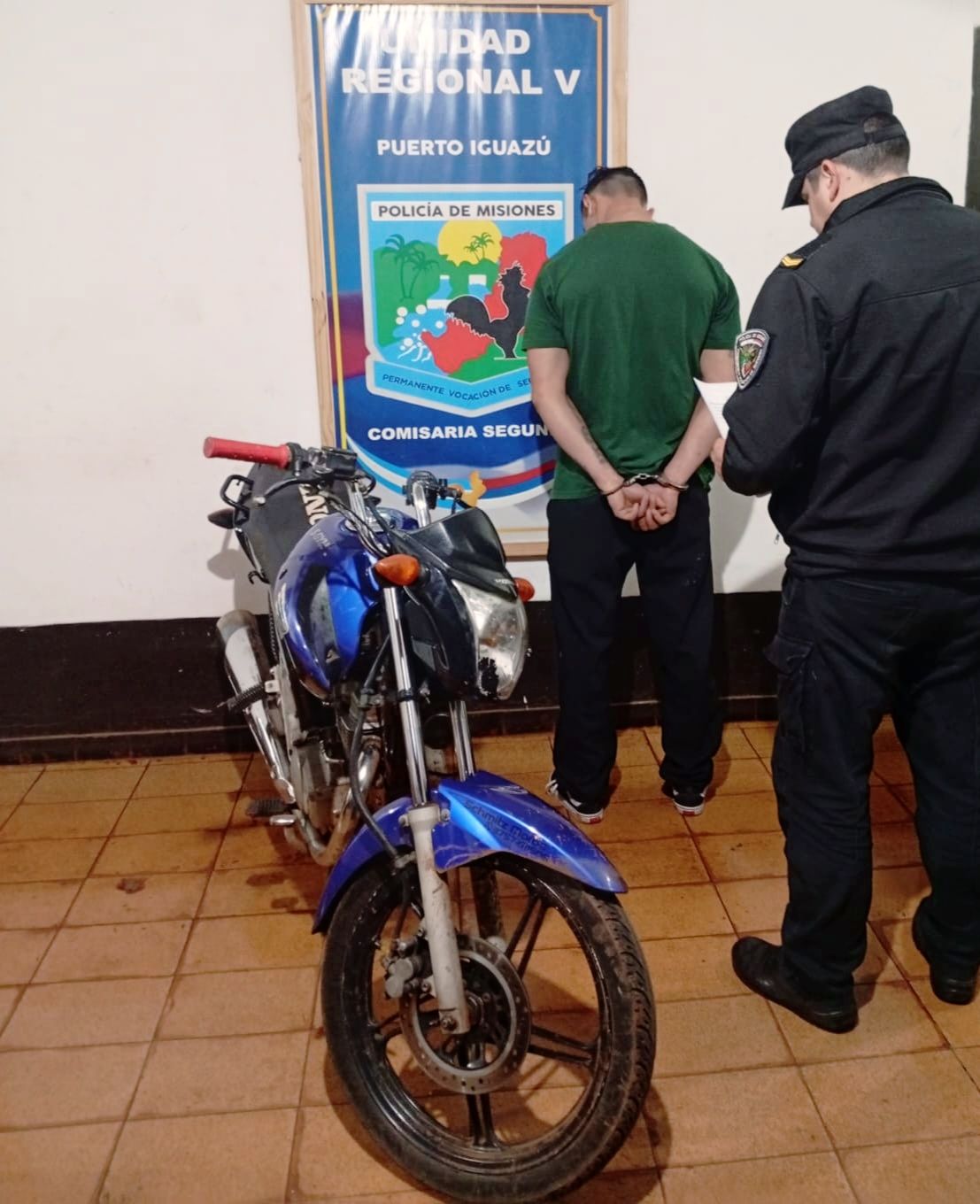 Prestó la moto, no se la devolvieron y la denunció como robada, terminó detenido