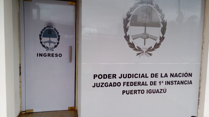 En 7 días estaría funcionando el juzgado Federal en Iguazú