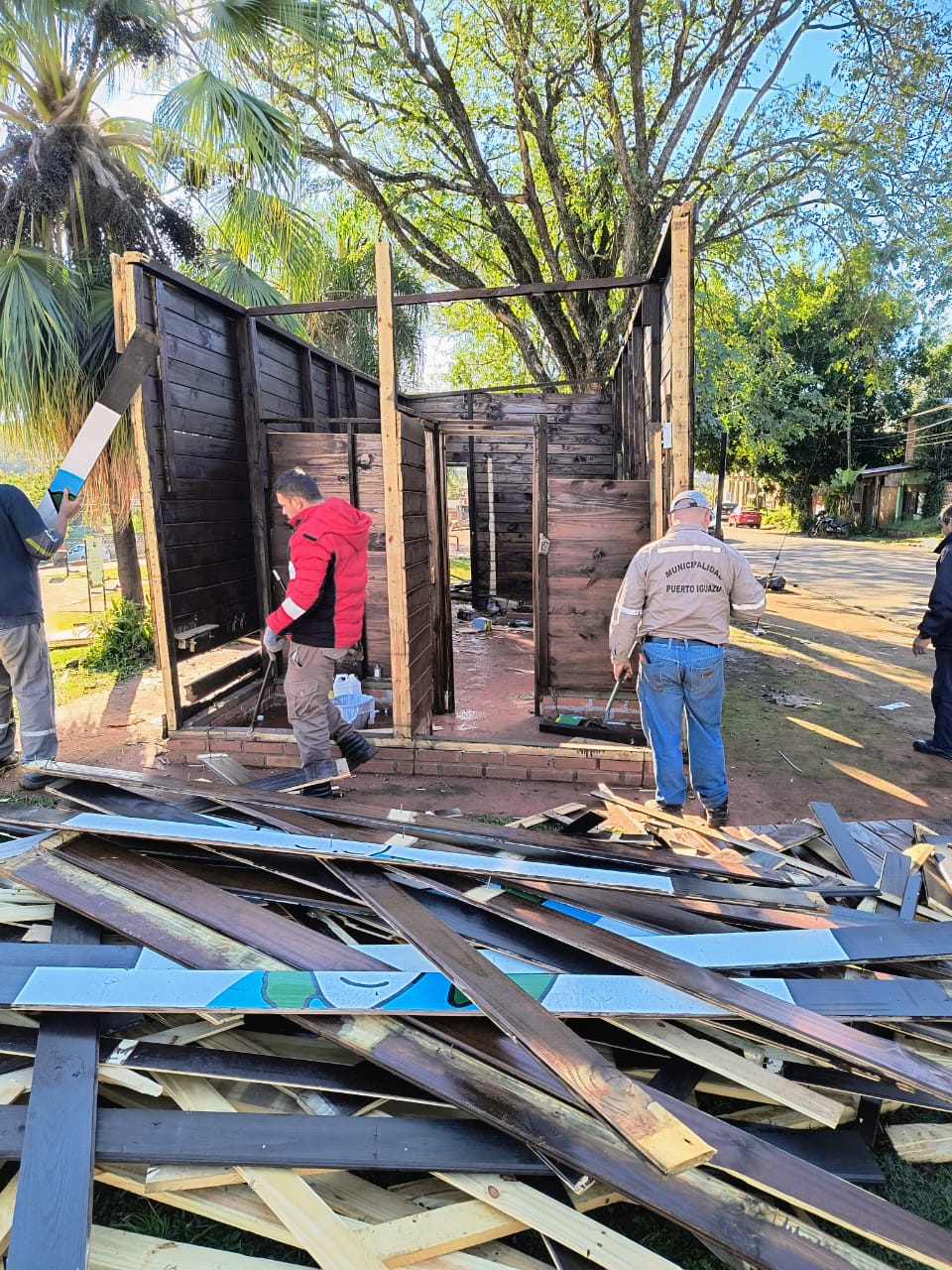 Iguazú: Retiraron el ultimo eco punto fijo que estaba operativo