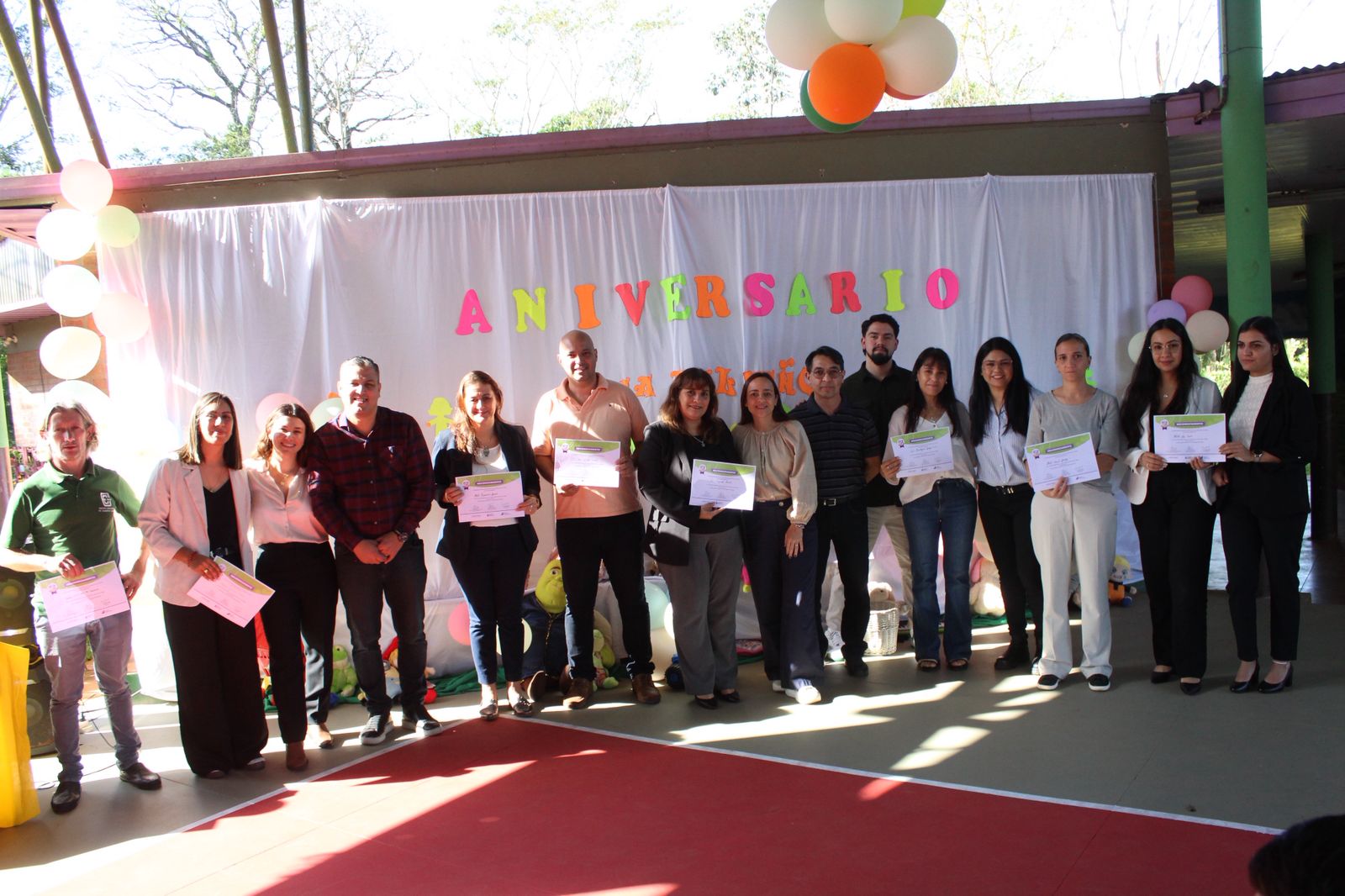 El Hogar de Iguazú celebró un nuevo aniversario y el día del niño