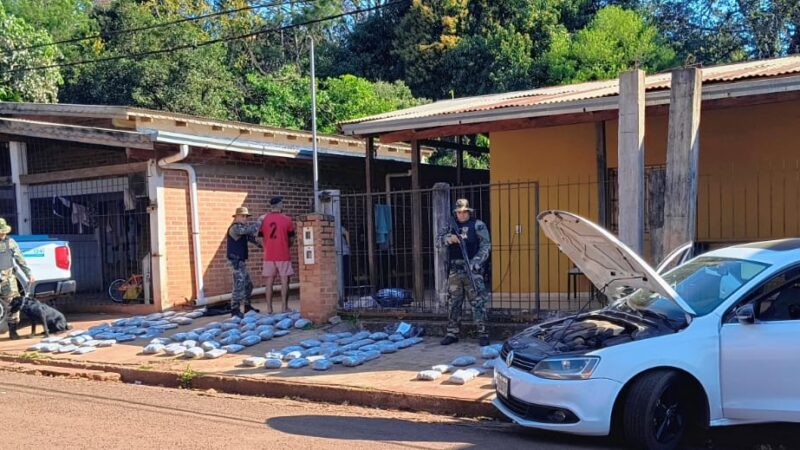 Eldorado: Prefectura secuestró droga, dinero, un arma y un vehículo