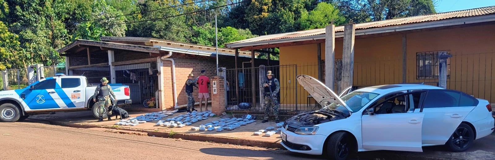 Eldorado: Prefectura secuestró droga, dinero, un arma y un vehículo