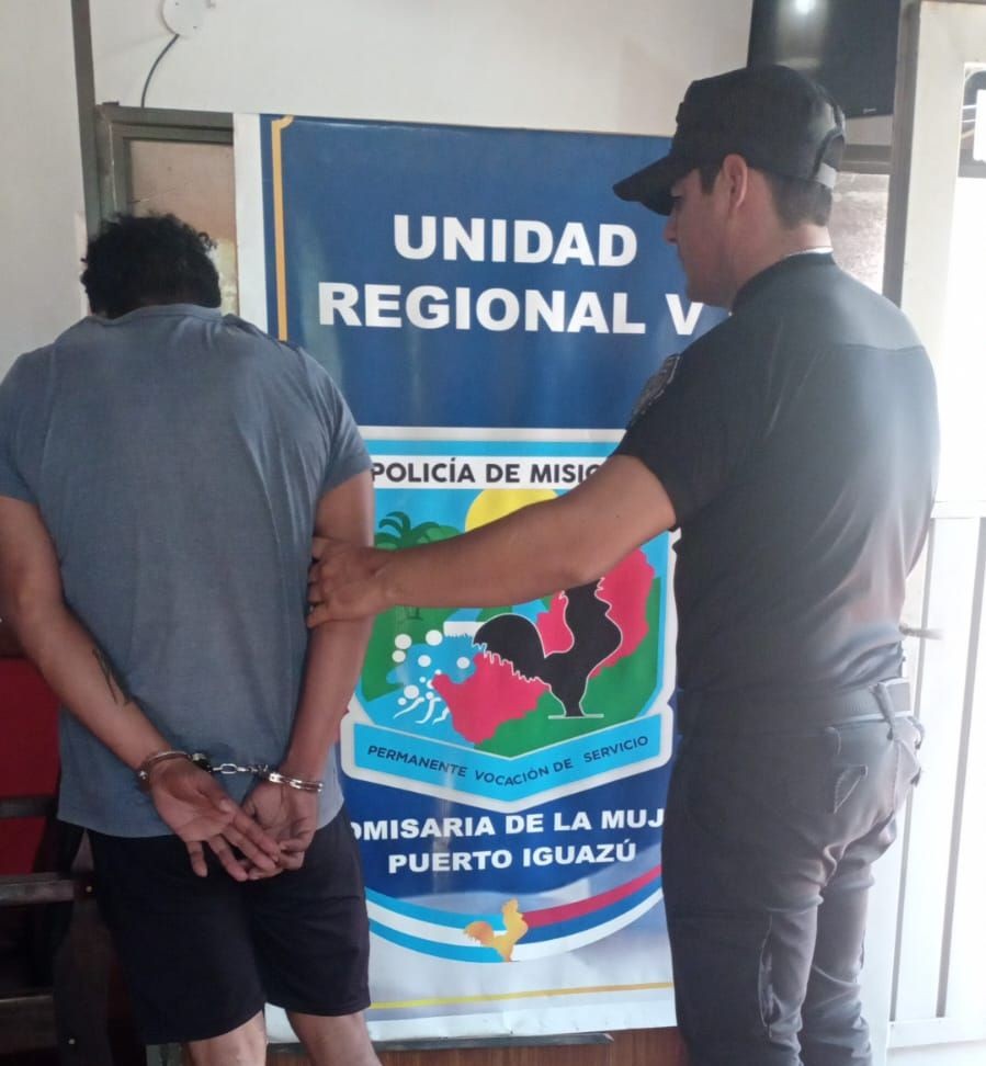 Violento terminó detenido por agredir a su expareja