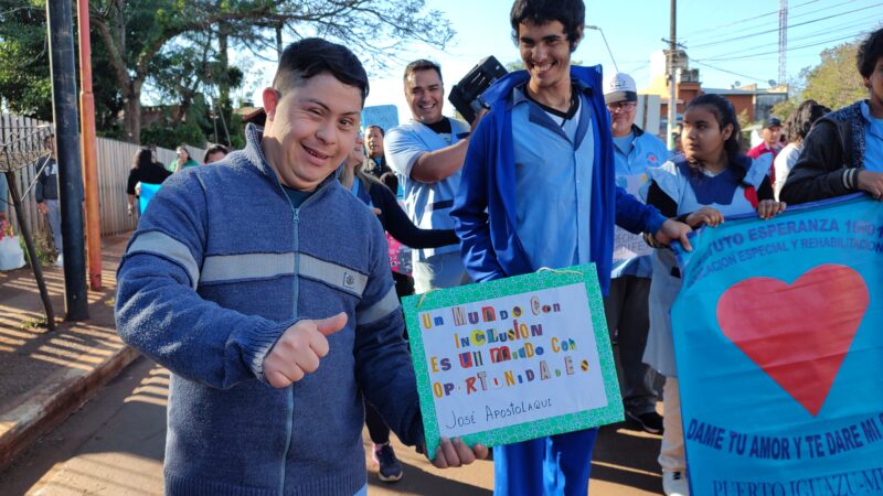 La semana de la educación especial comenzará con su tradicional caminata en Iguazú