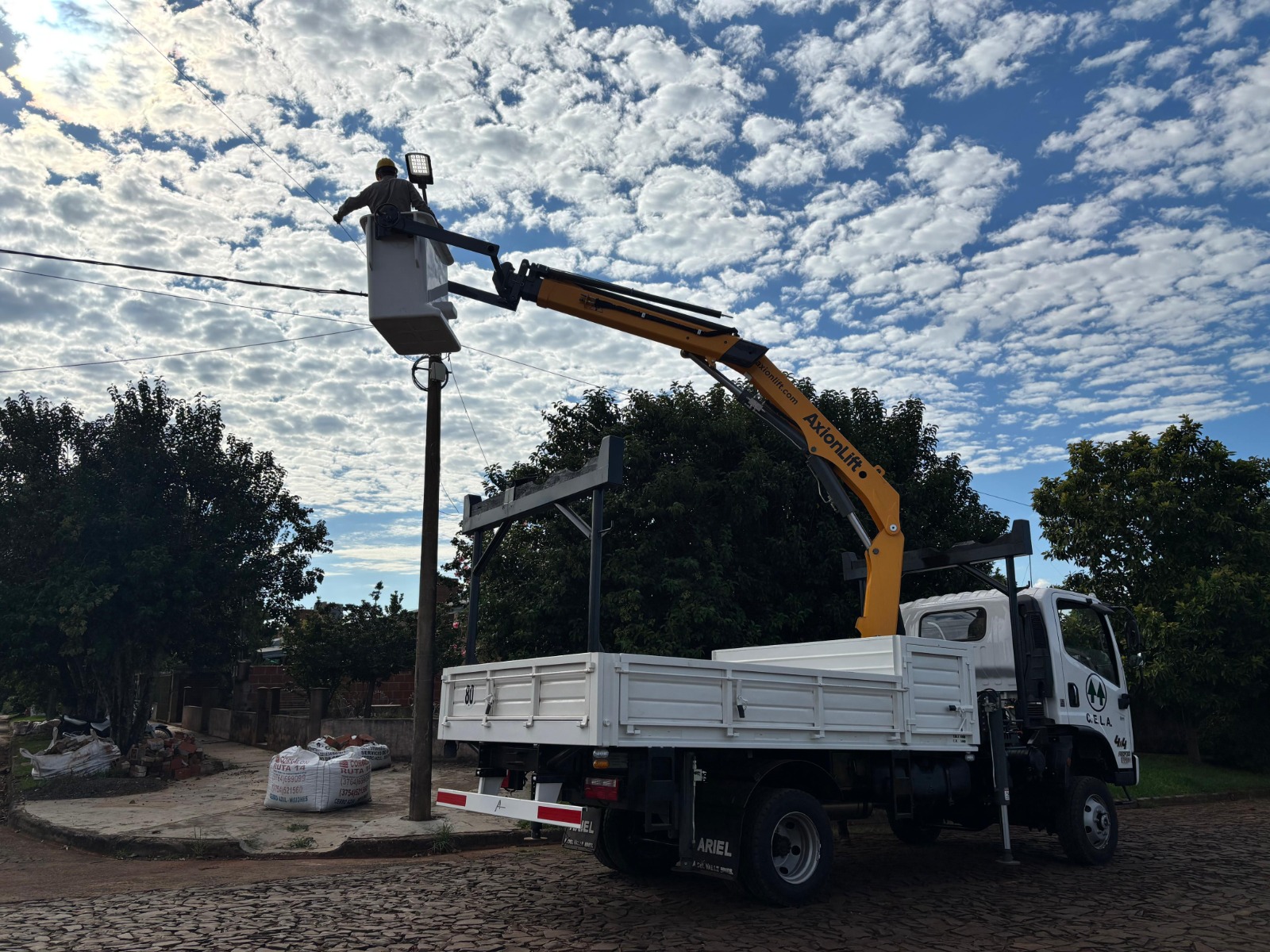 Cerro Azul es el primer municipio de Misiones en contar con alumbrado 100% led
