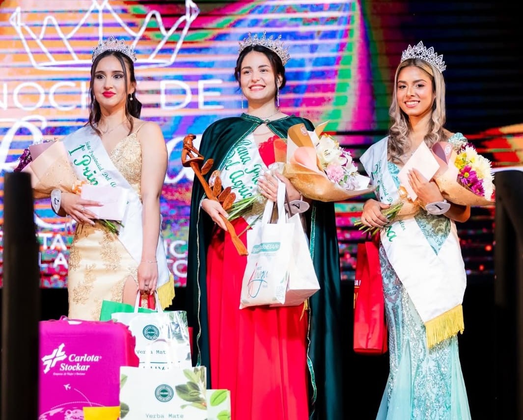 La nueva reina de la fiesta provincial del agricultor es de Eldorado