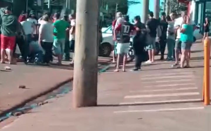 Niña resultó lesionada tras ser atropellada por un motociclista