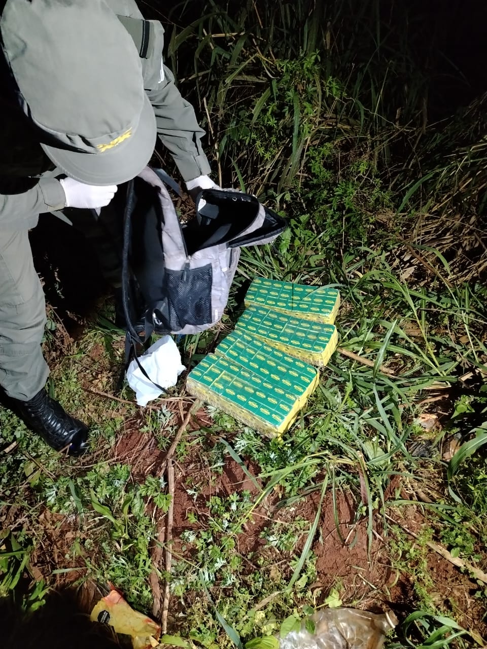 Gendarmería Nacional secuestró frascos que contenían ketamina en zona de frontera