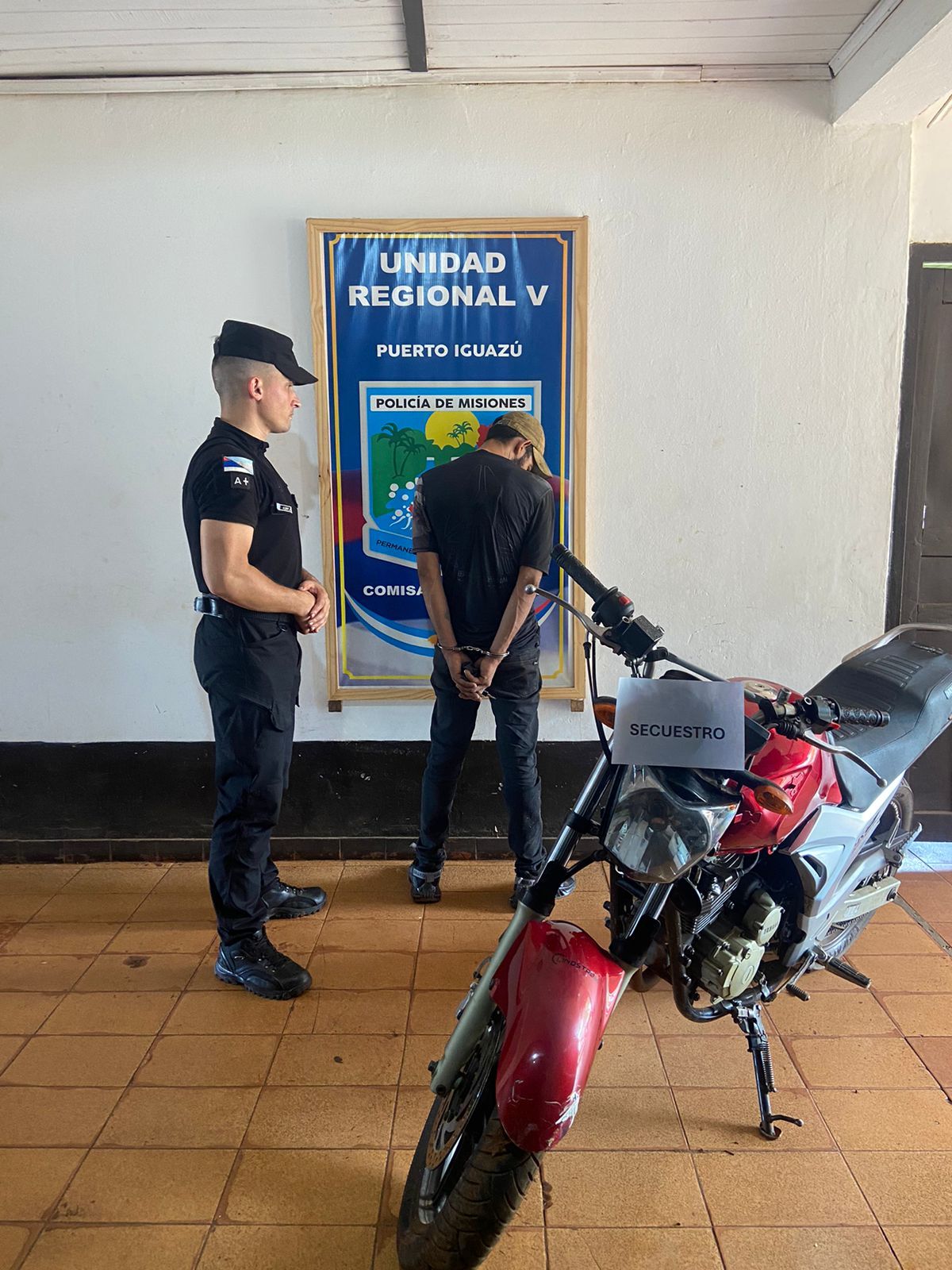 Cayó «chicharra» escapaba de los investigadores con una motocicleta robada.