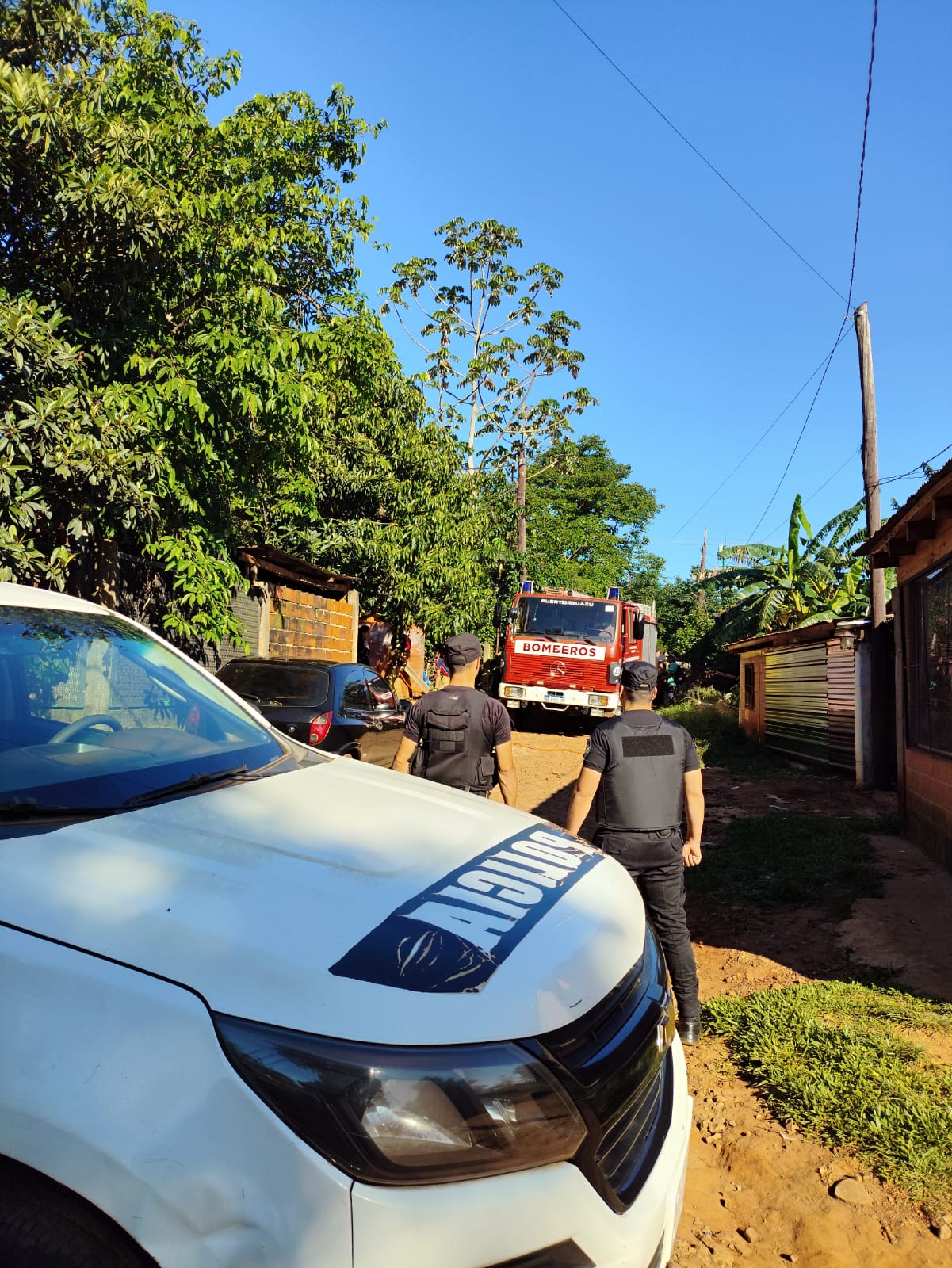 Accidente doméstico en Puerto Iguazú: un hombre perdió la vida al caer en un pozo de agua