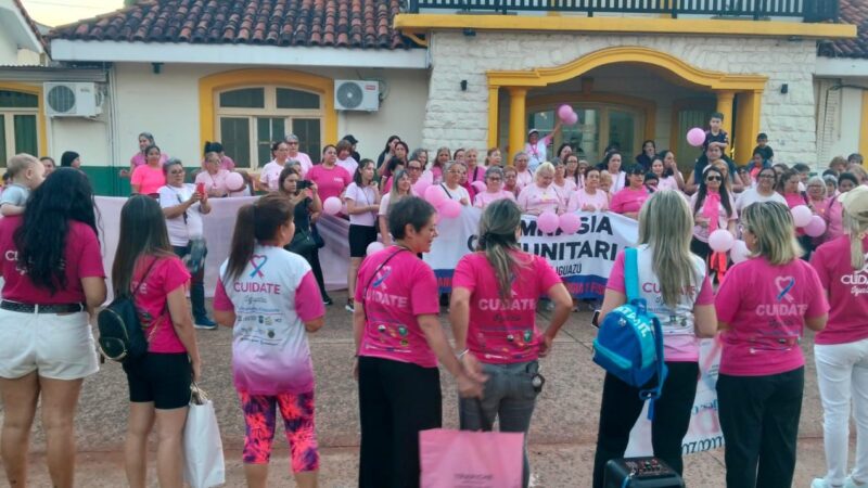 Colecta de mechones de cabello y caminata para visibilizar la lucha contra el cáncer de mama