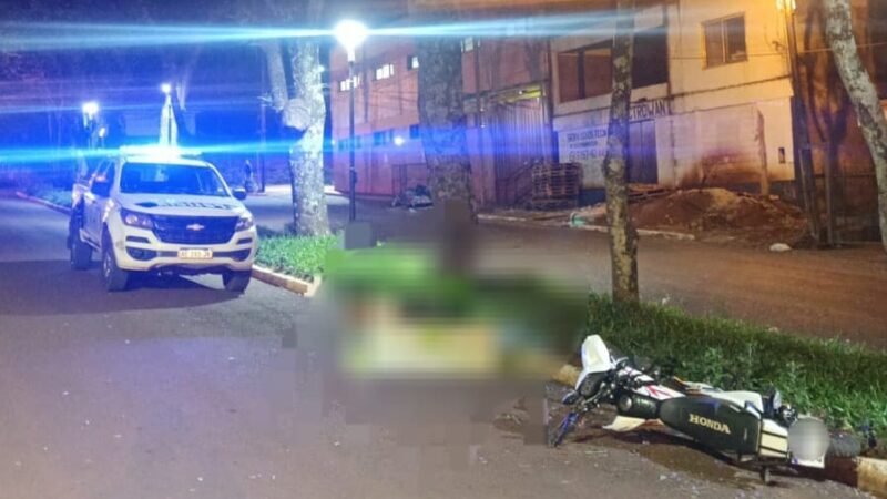 Motociclista colombiano perdio la vida tras despistar con su motocicleta