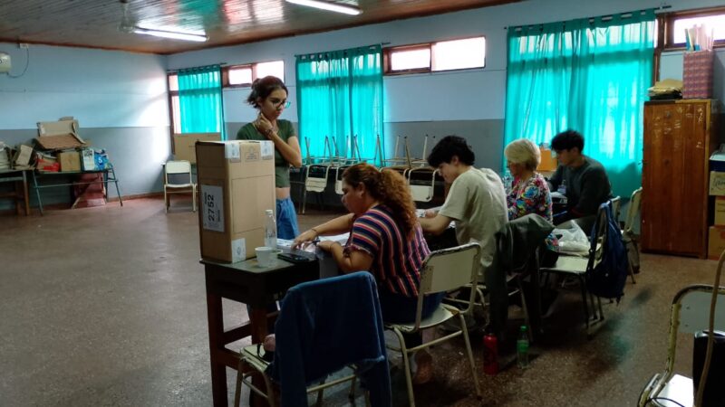 En Iguazú voto el 60 % del padrón y se justificaron 1.447 No votos