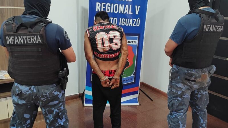 Ingresó a un hotel en construcción para robar, amenazó al cuidador con una réplica de arma y fue atrapado por la Policía