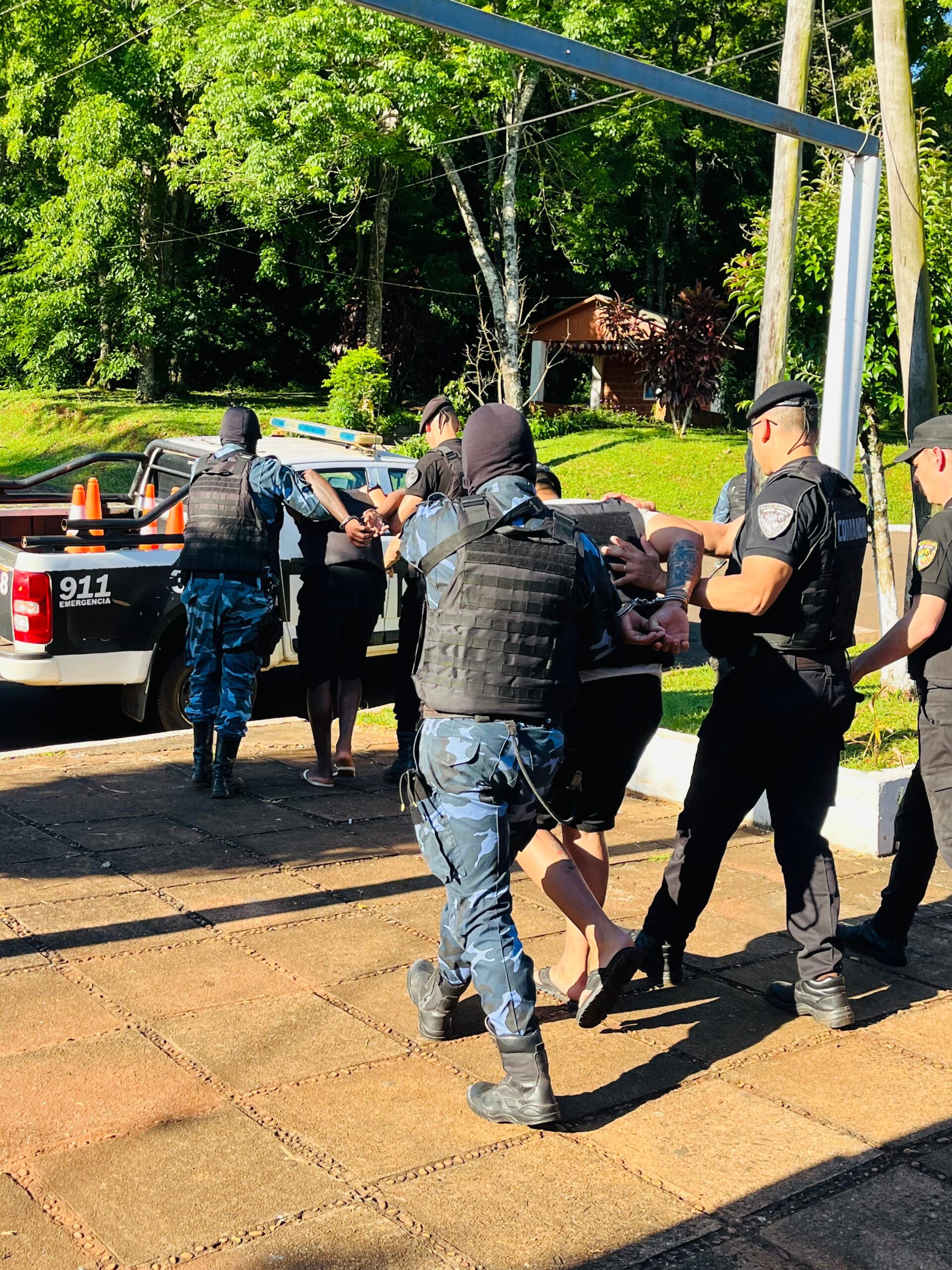 Tres brasileños de Río de Janeiro con antecedentes por narcotráfico fueron detenidos en Misiones