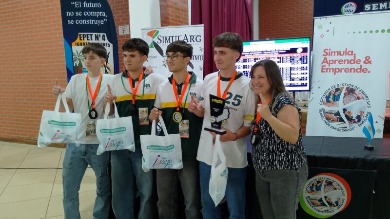 Los equipos santafesinos ocuparon el podio de la final 2025 de “Sembrando Empresarios”