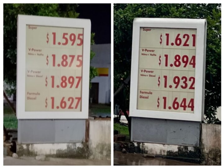 Iguazú: YPF aplicó un pequeño reajuste en los precios, pero Shell incremento más de 1%