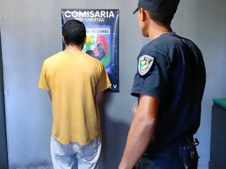 La Policía arrestó a un violento que mantenía cautiva a su esposa en Puerto Libertad