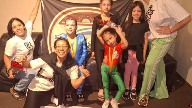Alumnas del Instituto Alaya se coronaron Campeonas Sudamericanas de Acrobacias