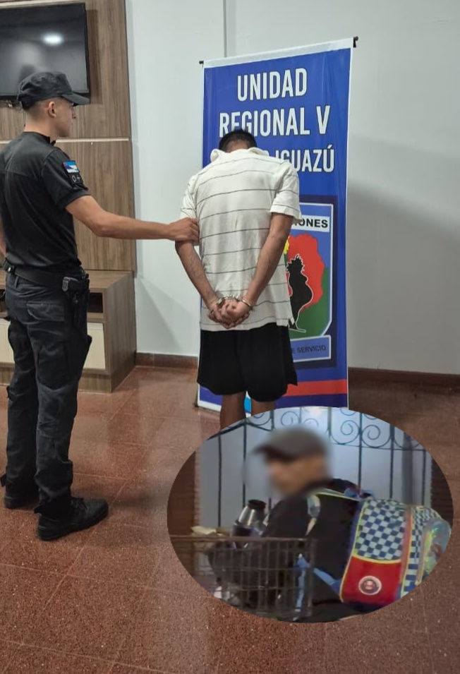 Detuvieron a “Negrito” delincuente con frondoso prontuario, buscado por tres robos recientes