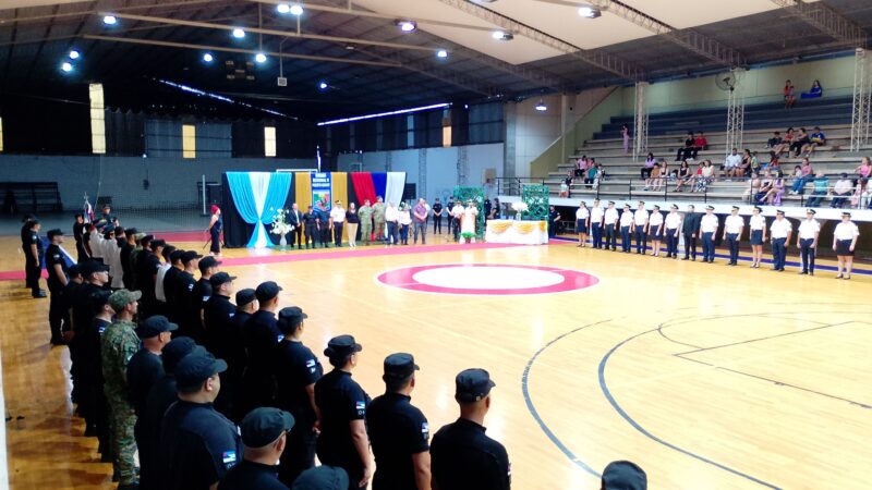 Ascendieron a 80 policías de la URV y reconocieron la labor de dos efectivos de la policía rural