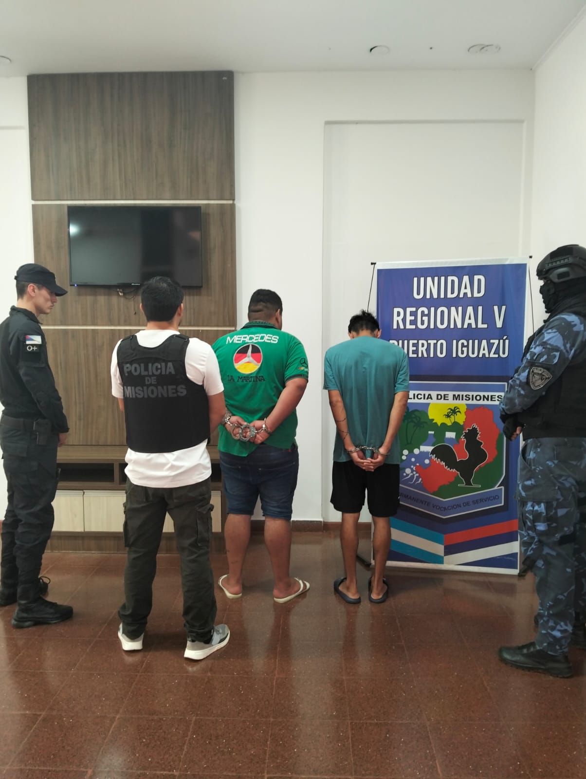 Tras allanamientos detuvieron a delincuentes paraguayos frondoso prontuario