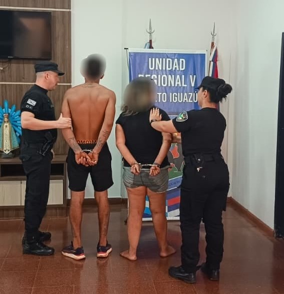 Iguazú: «Peppa” y «Juancito» fueron detenidos tras intentar asaltar con un machete a un vecino